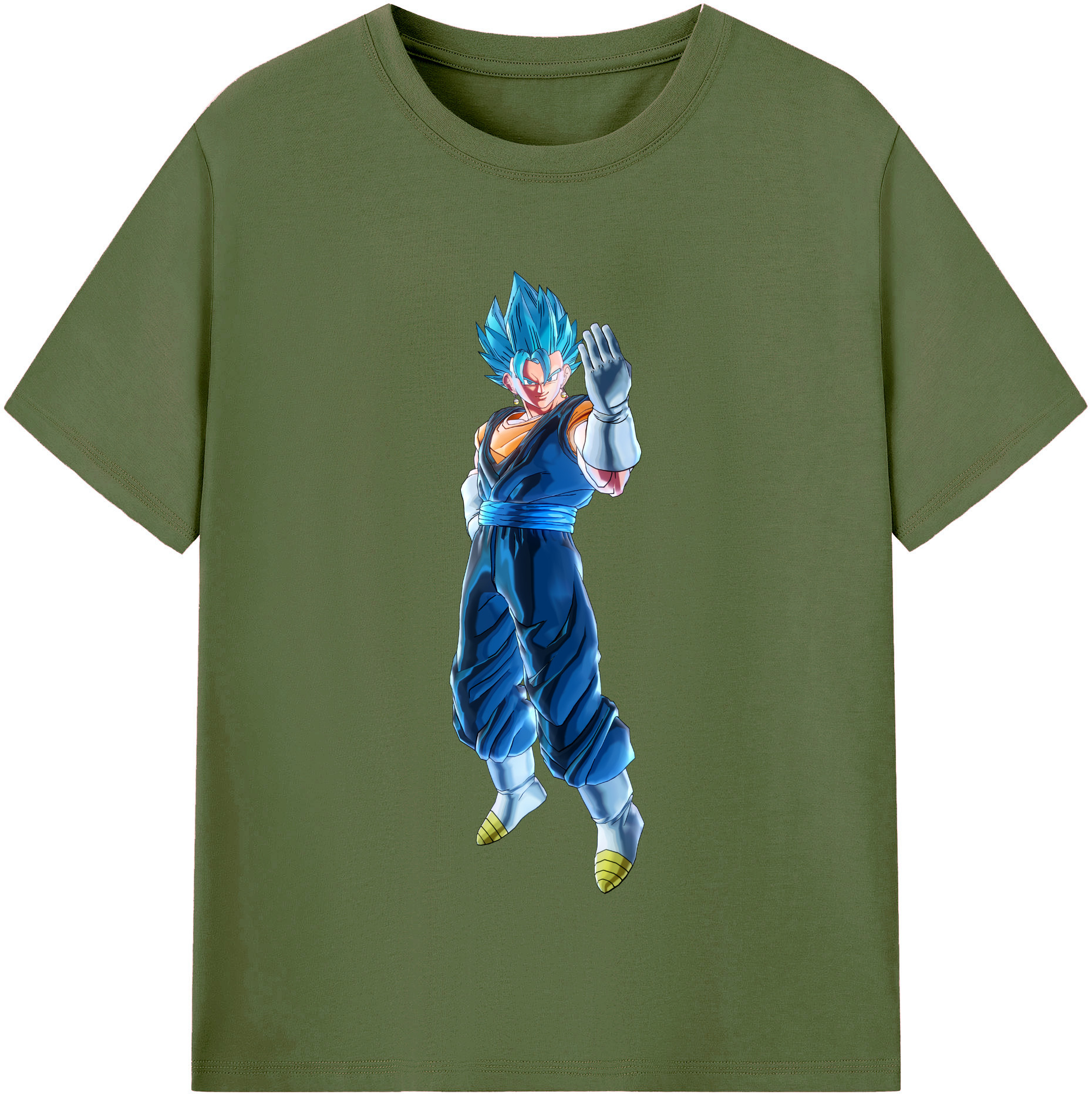 （画像用） ドラゴンボール ベジット DRAGON BALL Vegetto 綿100％半袖Tシャツ（フロントプリント）